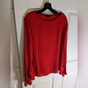 Banana Republic Red Blouse, Sz M